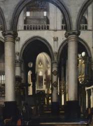 Ansicht eines Kircheninneren